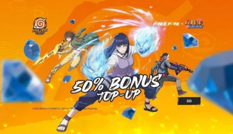 50% Bonus Top-Up Event